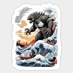 Godzilla Sticker